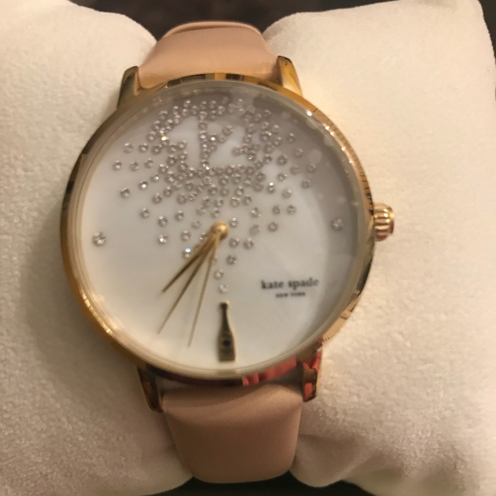 Kate Spade Metro Vachetta Three-Hand Watch - Pink